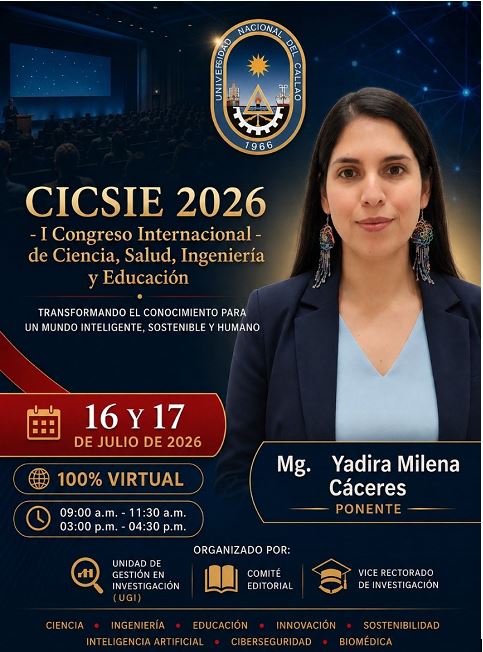 I Congreso Internacional de Ciencia, Salud, Ingeniería y Educación – CICSIE 2026