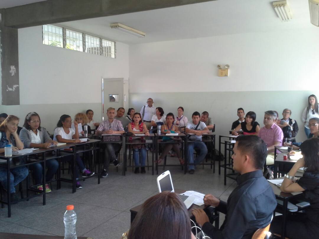 Participantes en jornada de reflexión.